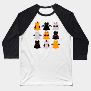 Cat-O-Ween Costumes Baseball T-Shirt